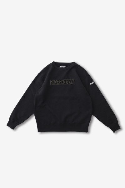 FINDERS KEEPERS ファインダーズキーパーズFK-CHENILLE LOGO CREWNECK 