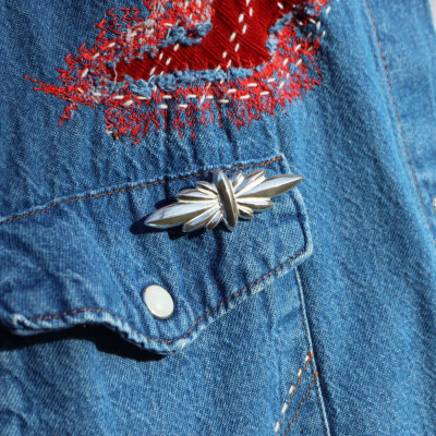 TADY&KING[ORDER ITEM]リリーSVブローチ 特注アイテム TADY＆KING