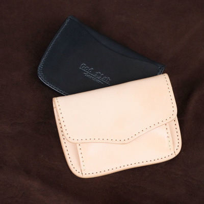 GODFISH LEATHER栃木レザー コインケース ミシンソーイング ALL