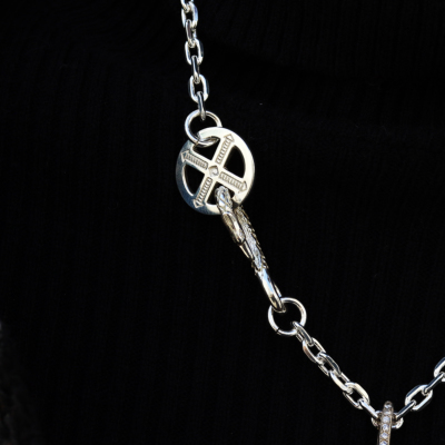 FIRST ARROWS ホイール付太角Mチェーン　60cm FIRST ARROWS ホイール付太角Mチェーン 60cm FIRST ARROWS ホイール付