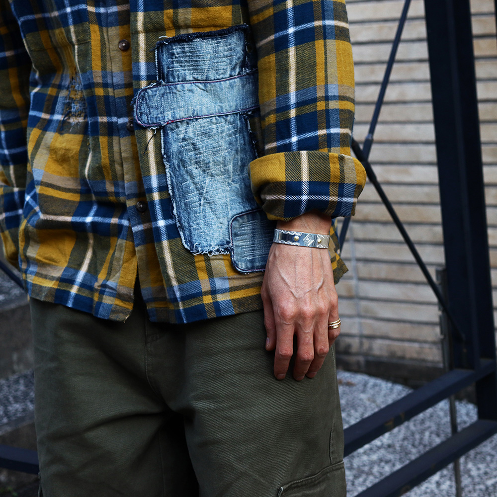 TADY&KINGネイティブ平打ちバングル アポロK18 ALL ITEM TADY＆KING