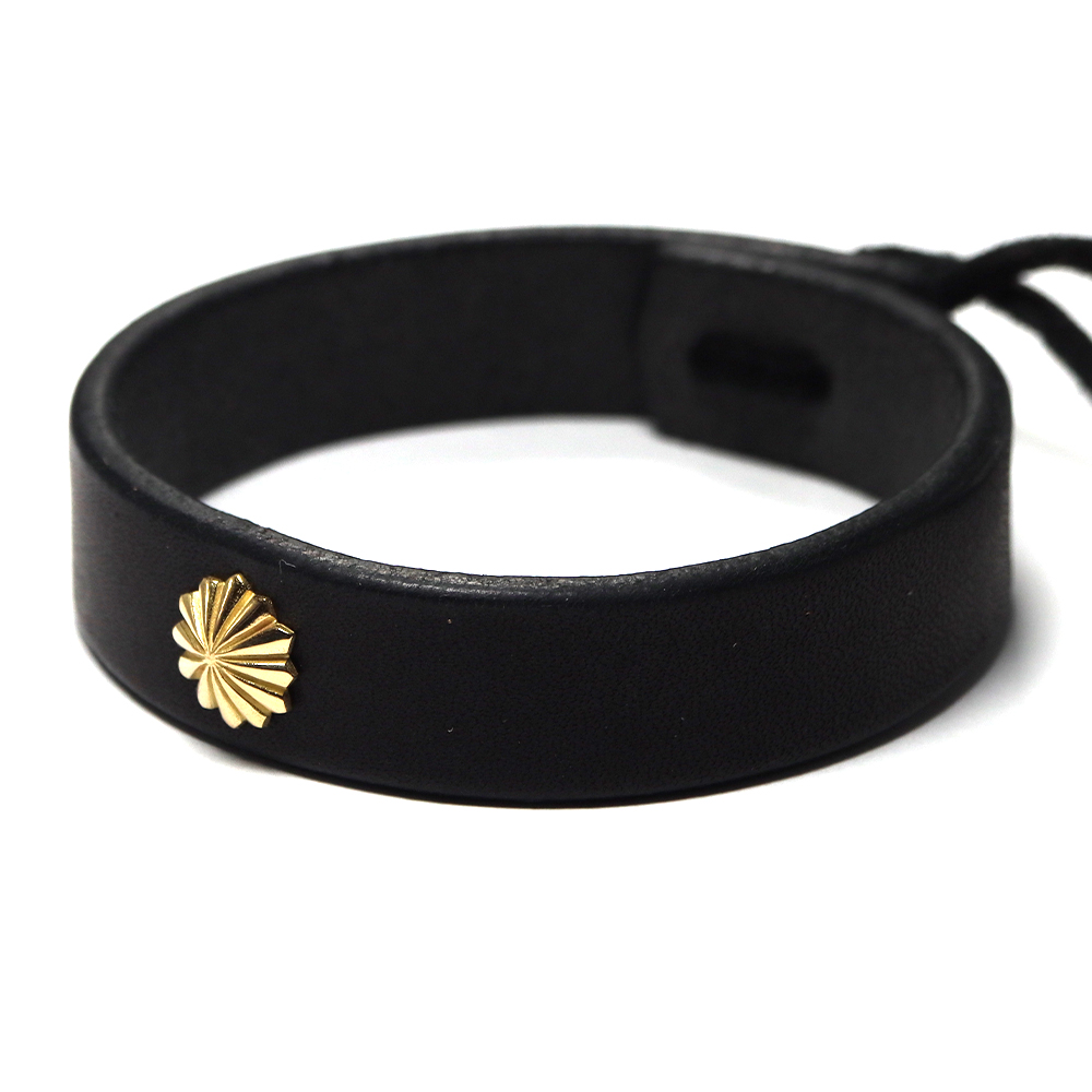 TADY&KINGK18アポロ付きレザーブレスレット ALL ITEM TADY＆KING