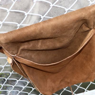 ディアスキン　ショルダーバッグ　焦茶 TADY&KING[ORDER ITEM]ディアスキンショルダーバッグ ダーク