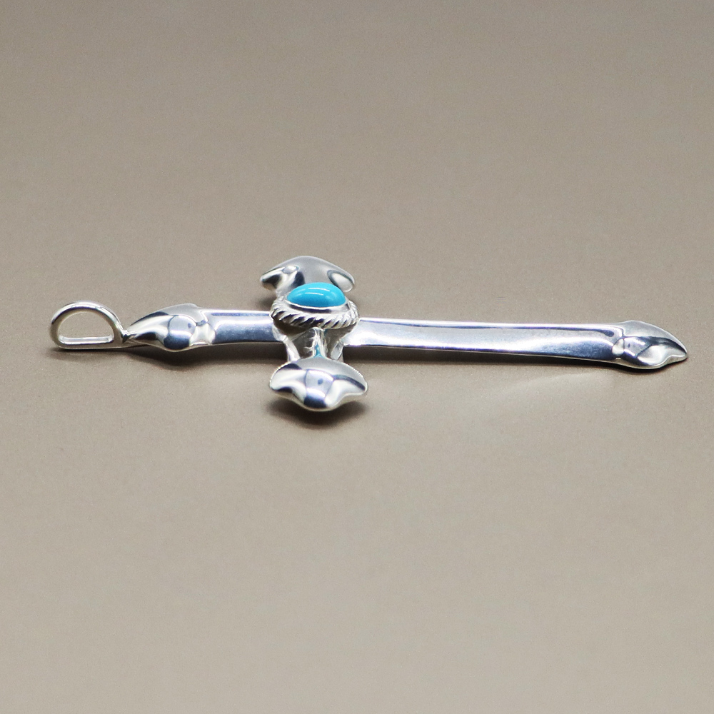 TADY&KINGラージクロス銀縄ターコイズ ALL ITEM TADY＆KING ONLINE STORE