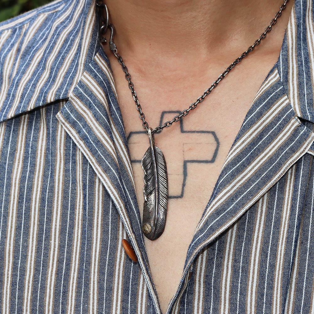 TADY&KING[FIRST ITEM]イブシ カスタムネックレス19 1点物 TADY＆KING