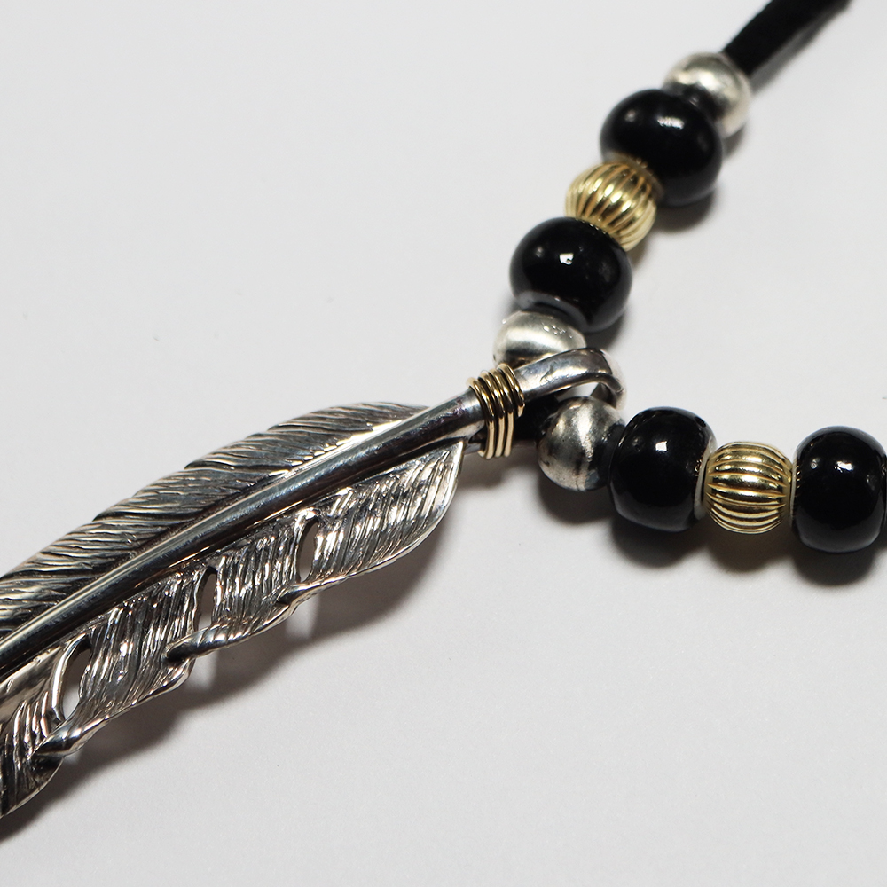 TADY&KING[FIRST ITEM]特大フェザーSV丸線K18 1点物 TADY＆KING ONLINE