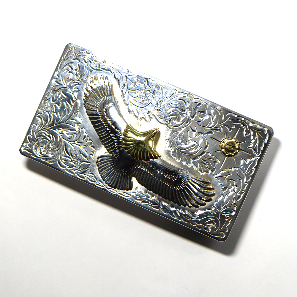 TADY&KING[FIRST ITEM] 特注中イーグル頭金K18イーグルメタル太陽彫り