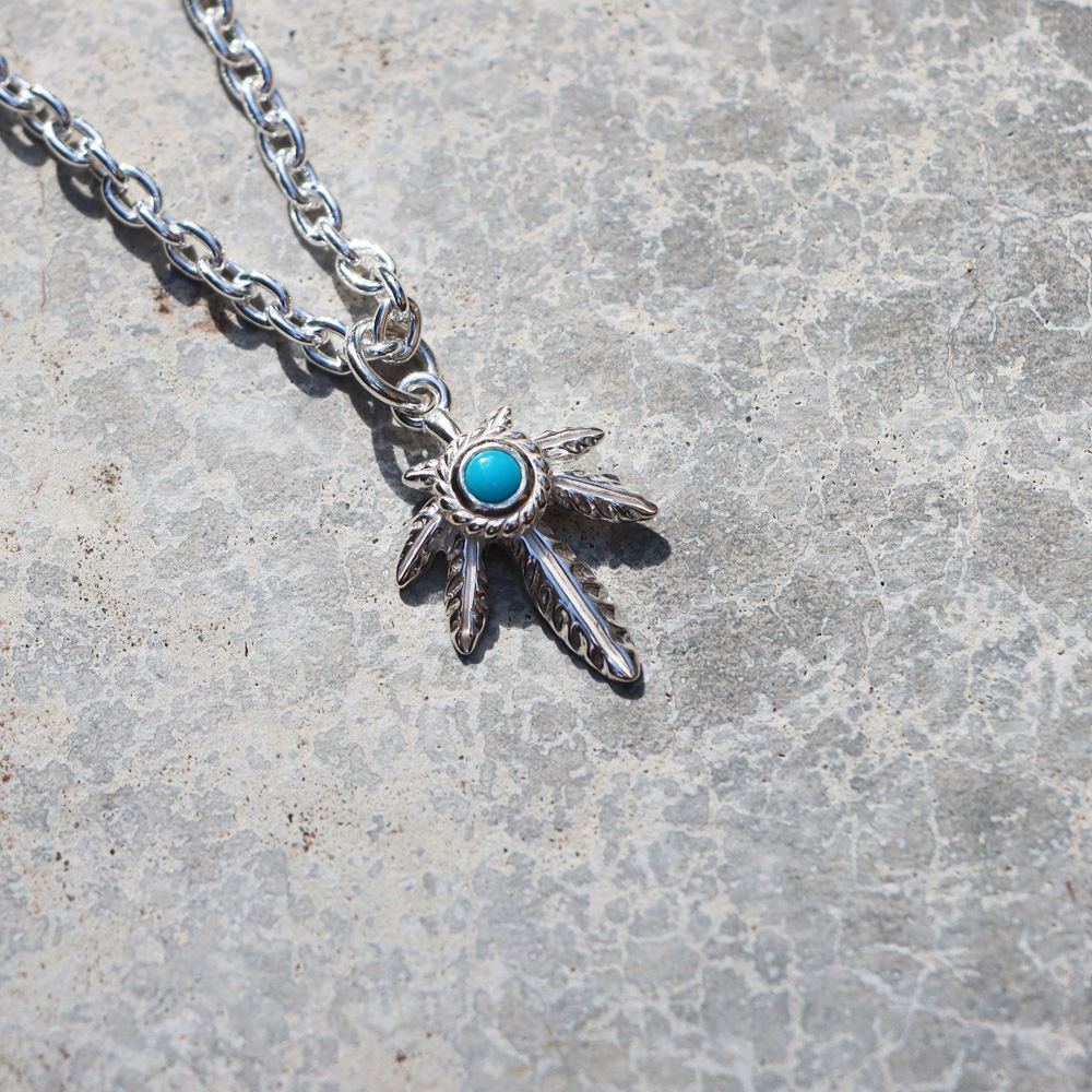 TADY&KING たたき銀縄ターコイズ TADY&KING銀縄ターコイズ付きたたき