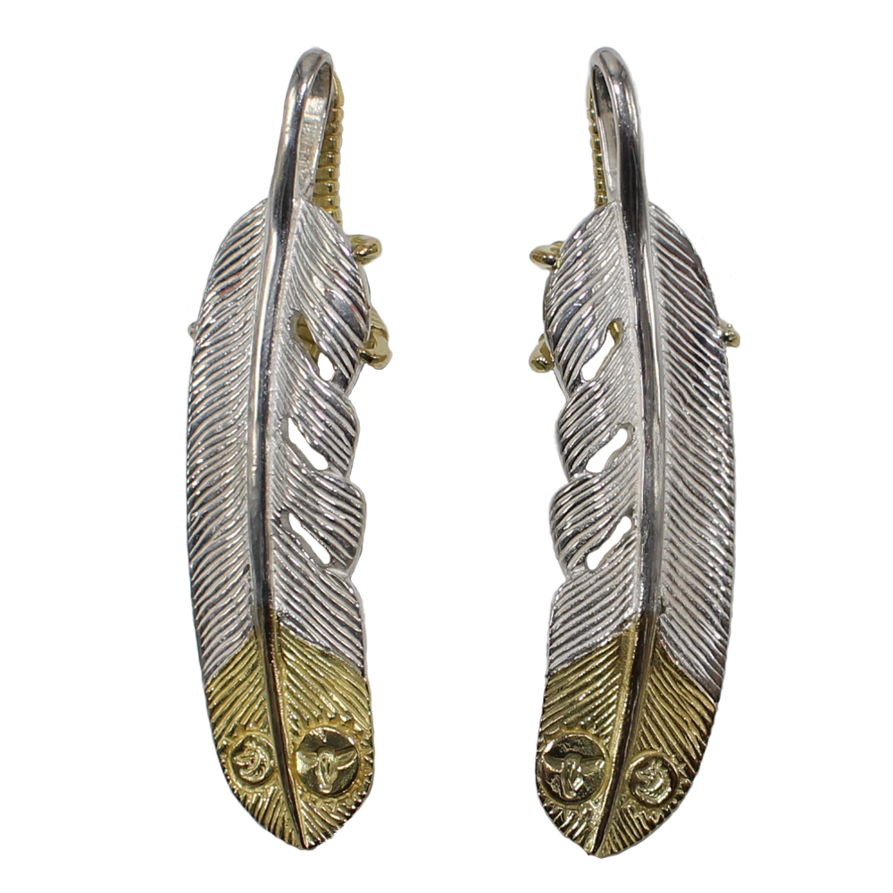 TADY&KINGSVフェザー剣先k18爪K18 MMサイズ Necklace TADY＆KING
