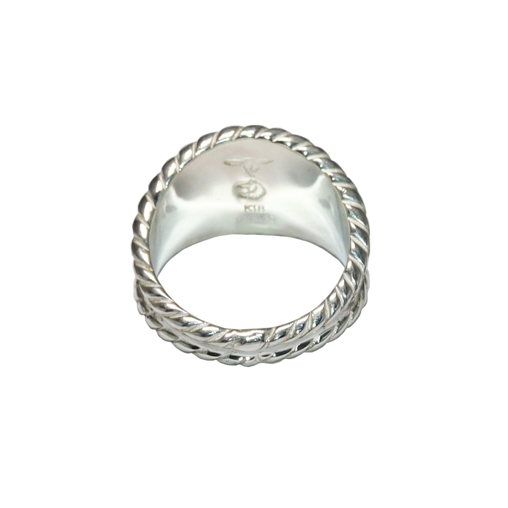 TADY&KING[ORDER ITEM]縄目リングK18付き 小 アラベスク 特注アイテム