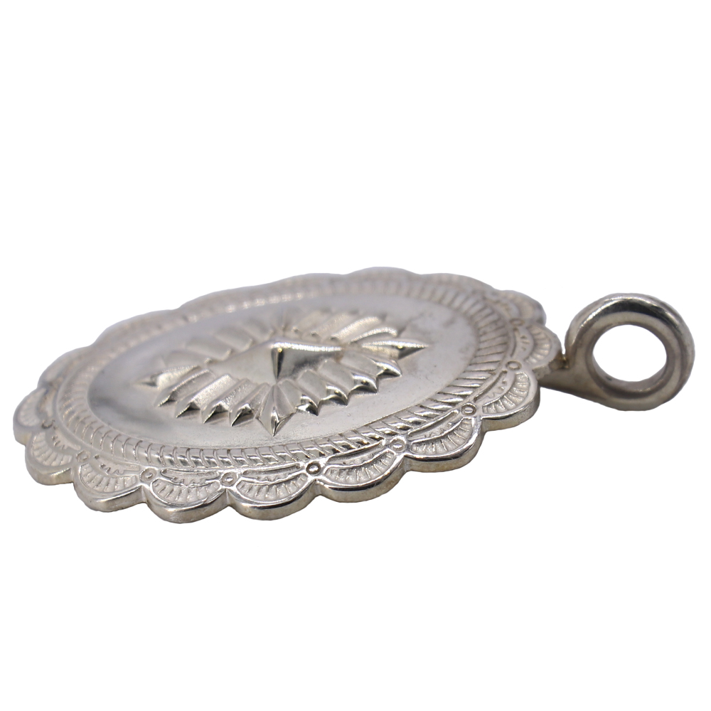 タディアンドキング TADY&KING エリプスフラワーコンチョTOP SV TADY&KINGエリプスフラワーコンチョTOP SV Necklace TADY＆KING