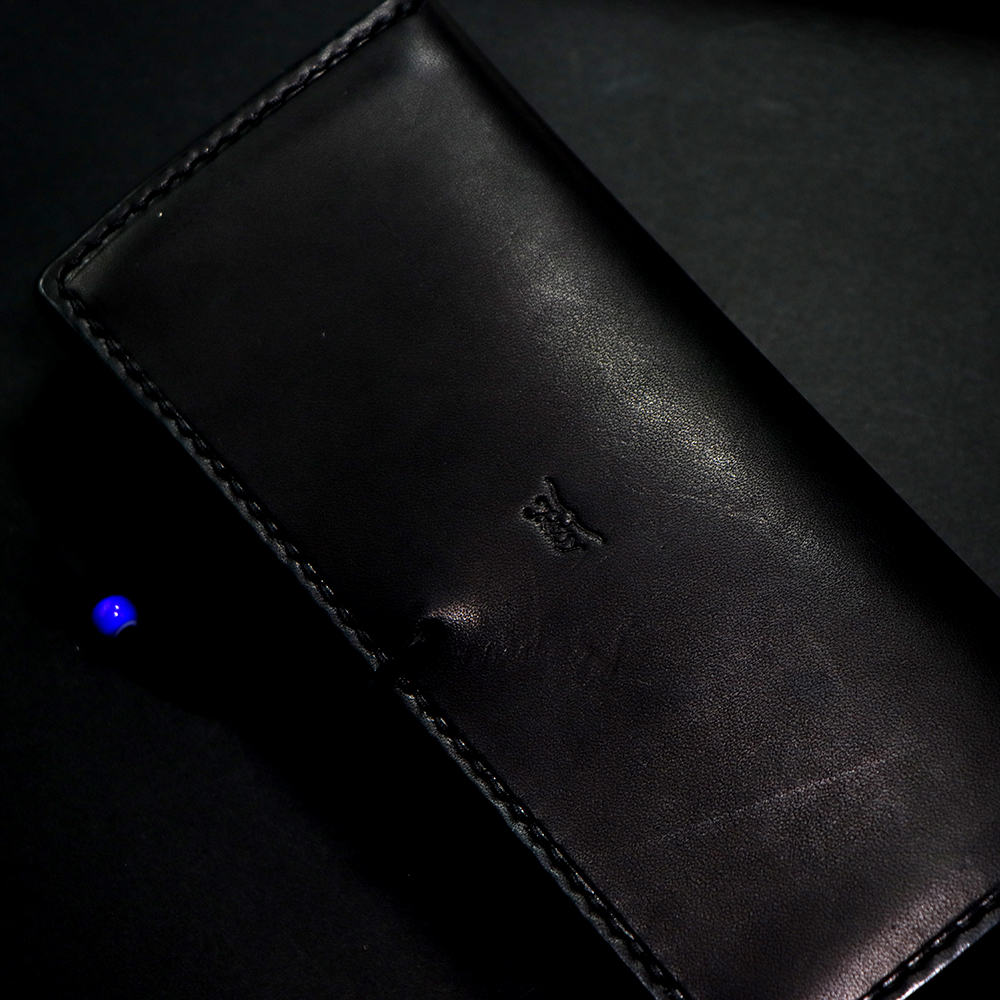 【美品】TADY&KING TADY Leather ウォレット カスタム品 黒 TADY&KING TADY Leather ミドルウォレット