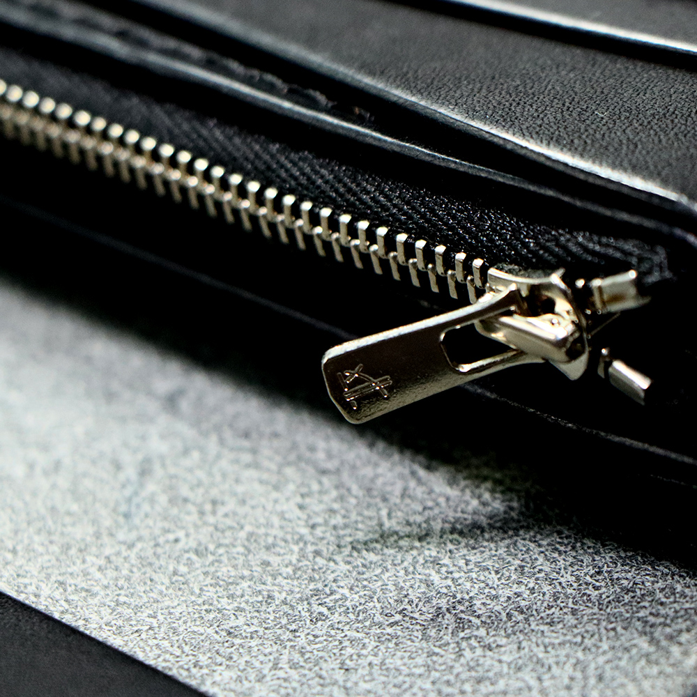 レザー 財布 黒 ファスナー付き TADY &KING レザー 財布 黒 ファスナー付き TADY &KING インディアンメンズ財布の