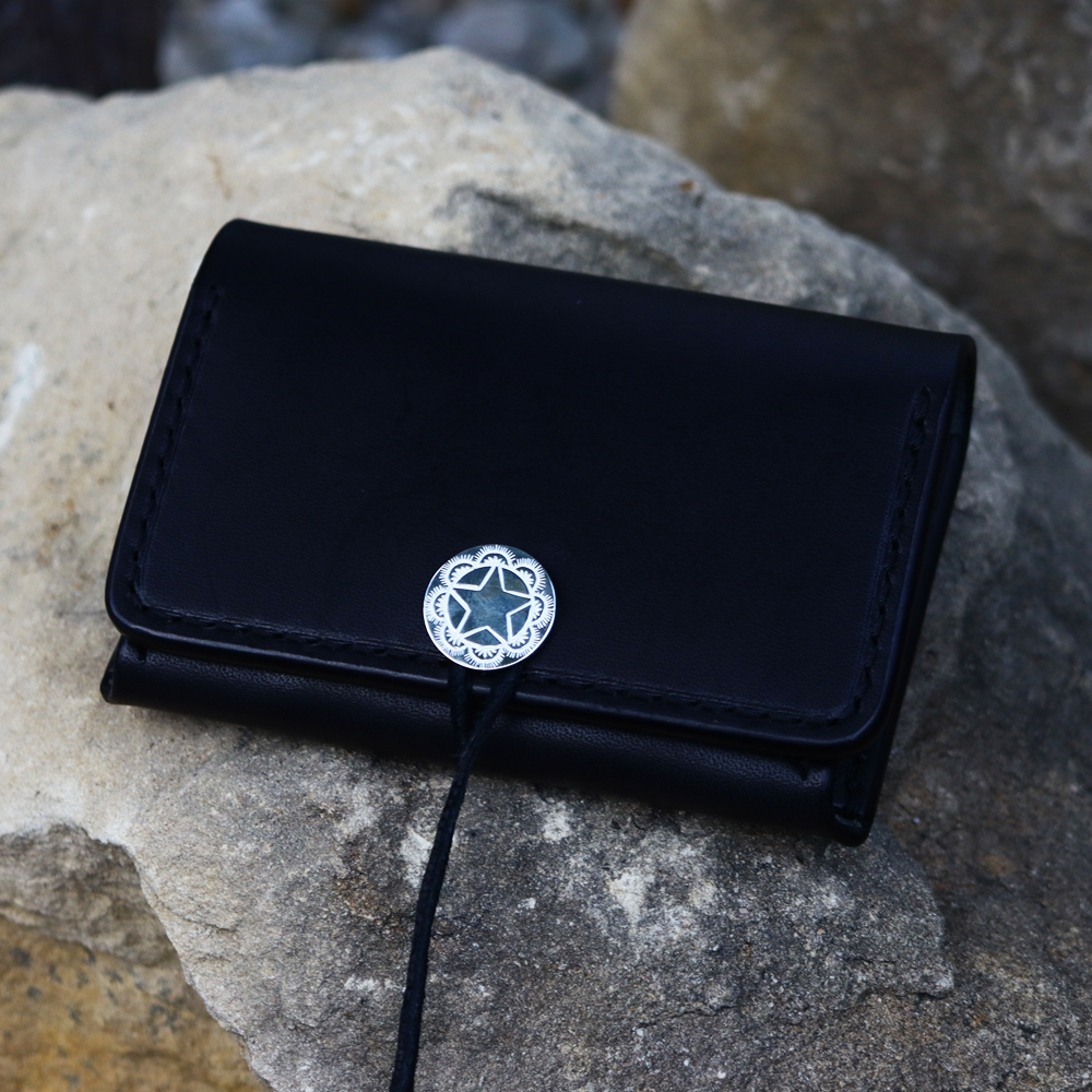 TADY&KINGレザー用カスタムパーツスターコイントップSVコンチョ レザー