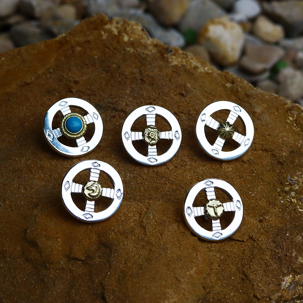 TADY&KINGレザー用カスタムパーツレギュラーホイールGP付き